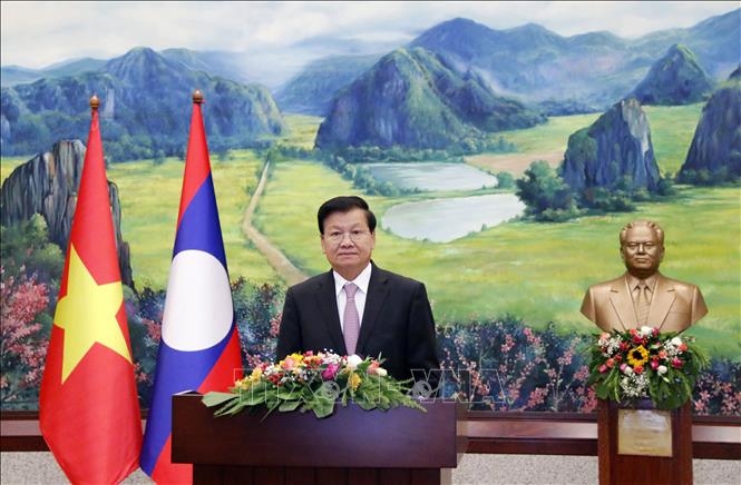 Top Lao leader Thongloun Sisoulith to pay State visit to Vietnam